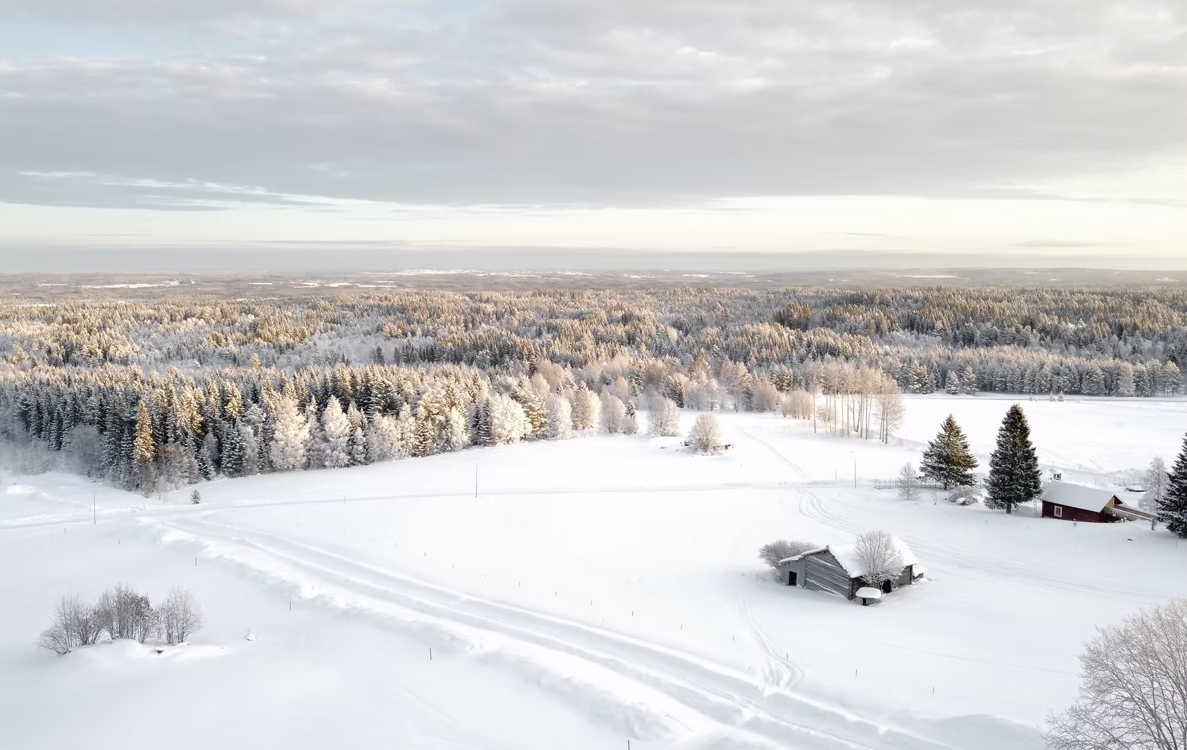 Nordic Labour elementhus i naturskön miljö